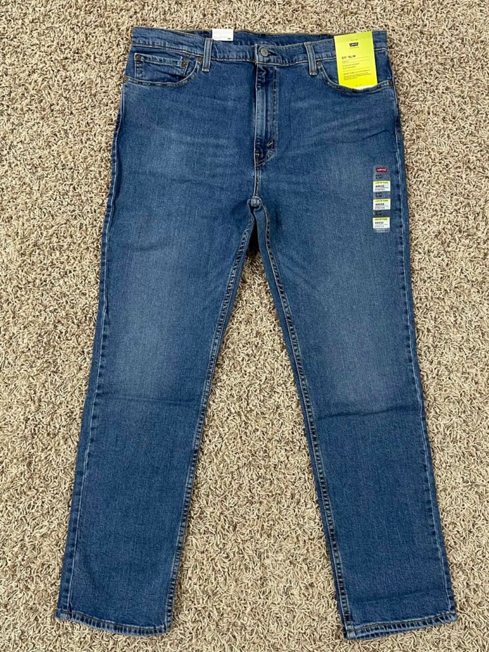 Levi’s Men's 511™ Flex Slim Fit Eco Performance Jeans Blue, Size 40x32 (New)